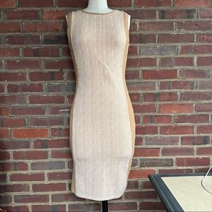 MOVING sale! Todd & Duncan houndstooth print cashmere ribbed sweater dress